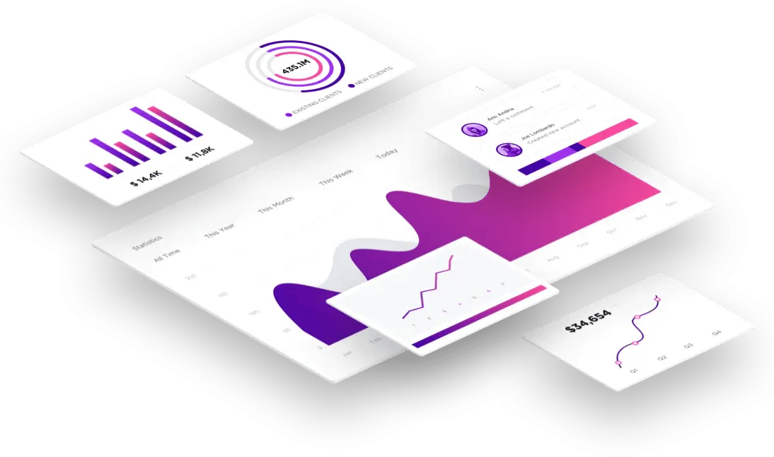 illustration general ecommerce analytics