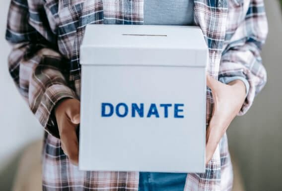 Cash donation